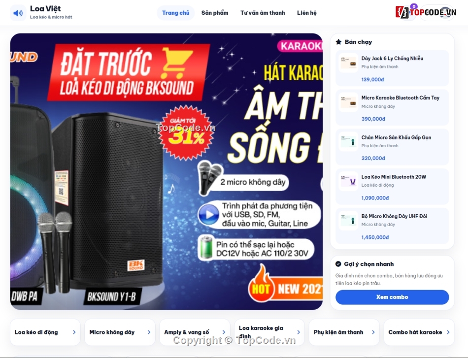 bán loa kéo,web bán loa,web âm nhạc